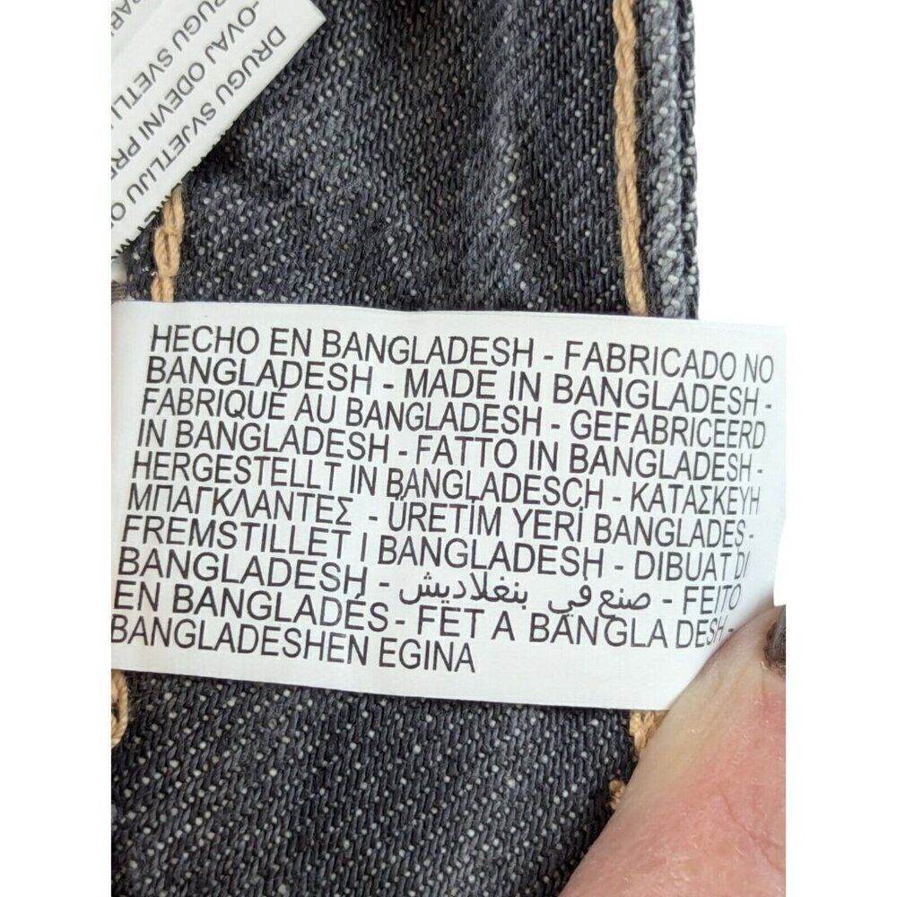 Zara Womens Jeans EU 32 US 0 Blue Mini Fold Up Straight Leg Relaxed 3607/802 NWT - Picture 14 of 16